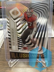 2021 Panini Illusionists Black #ILL-2 Rob Gronkowski Acetate Buccaneers